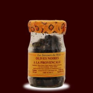Olives noires a la provencale