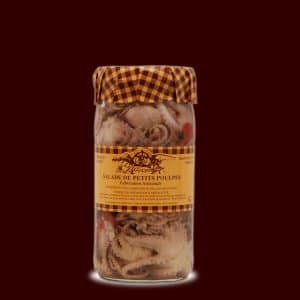 Salade de petits poulpes