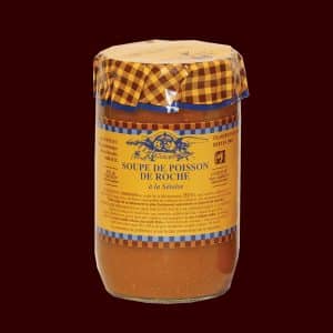 Soupe de poissons de roche à la sétoise