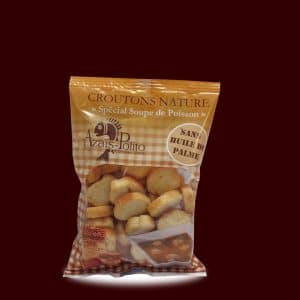 Croutons nature special soupe de poisson - sachet de 75g