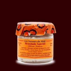 Brandade à tartiner aux olives noires