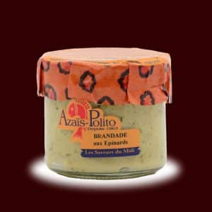 Brandade à tartiner aux epinards