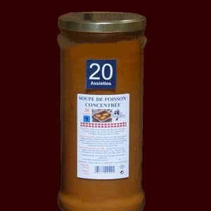 Soupe de poisson concentree-bocal