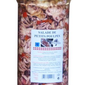 Salade de petits poulpes